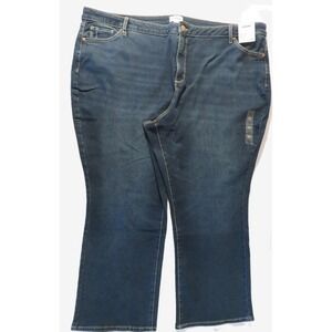 NWT 30W Sonoma Mid Rise Bootcut Jeans - Flawed Hem